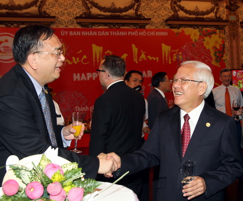 В г.Хошимине состоялась встреча с зарубежными представительствами